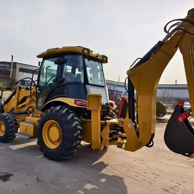 2024 Χρησιμοποιημένο φορτιστή τροχών CAT 420F CAT Backhoe Loader στην Ιαπωνία και τυποποιημένη απόδοση
