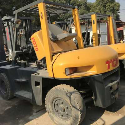 Λευκό φορτηγό TCM FD70 Χρησιμοποιημένο 3T 5T 10T 15T 20T 25T 30T Καλή κατάσταση 1.8M μήκος πιρούνι