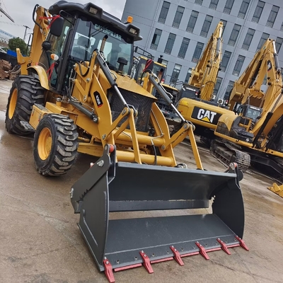 0.9CBM χωρητικότητα κουβάς Χρησιμοποιείται CAT 420F Caterpillar Backhoe Loader σε ανώτερη κατάσταση