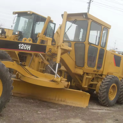 Χρησιμοποιούμενη μηχανή Caterpillar 140h με πρωτότυπα εξαρτήματα στη Σαγκάη 1200 ώρες εργασίας