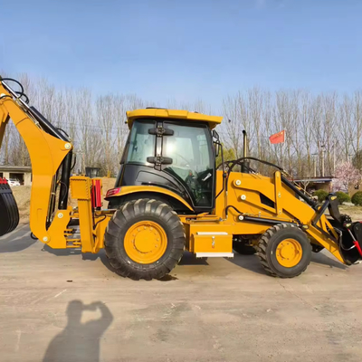 Πώληση JCB 3cx 4cx Backhoe Loaders με χωρητικότητα κουβάς 0,9CBM και σχεδιασμός