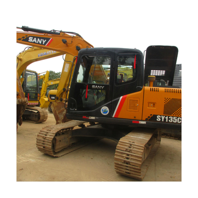Υψηλής αποδοτικότητας Sany SY135C Excavator με χωρητικότητα κουβάς 0,7CBM