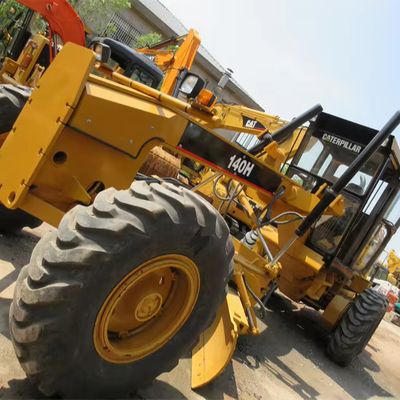 Χρησιμοποιούμενη Caterpillar Cat 12g 140k 140h 140g 12g 120h 120k Motor Grader με κινητήρα Cummins
