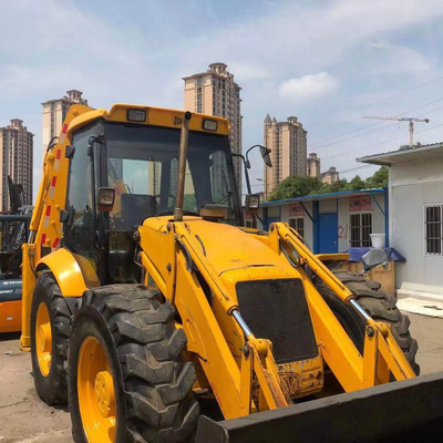 Χρησιμοποιούμενο φορτιστή JCB 4CX Backhoe με μεταχειρισμένο 3CX 4CX JCB Backhoe σε καλή κατάσταση