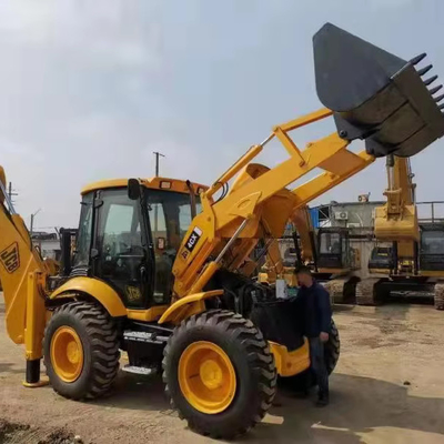 JCB 4CX Front End Loader Χρησιμοποιούμενος Backhoe Loader 118KW Δυναμικό 0 ώρες εργασίας