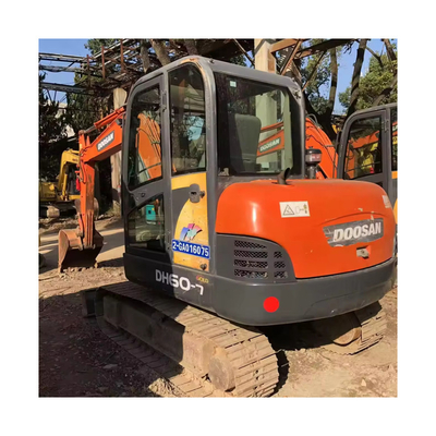 Doosan Dh60 7 6ton Mini Crawler Excavator 0.2 χωρητικότητα κουβάς Χρησιμοποιείται για τις ανάγκες σας