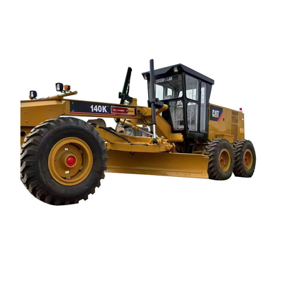 Χρησιμοποιούμενος CAT 140k 120g 120k 120g 120m Motor Grader με κινητήρα Cummins 1200 ώρες εργασίας