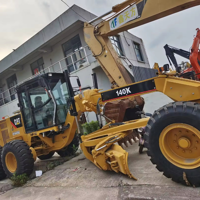 Χρησιμοποιήθηκε CAT 140K Grader 140H 140G το 2023 σε καλή κατάσταση Original Japan CATERPILLAR 140K