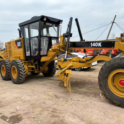 Ιαπωνία CATERPILLAR 140K ORIGINAL CATERPILLAR 140KGRADERS Μηχανή Cummins Χρησιμοποιείται CAT 140G