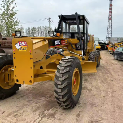 CAT140K βαθμολογητής στη Σαγκάη μεταχειρισμένο CATERPILLAR 140k με κινητήρα Cummins 17000 KG