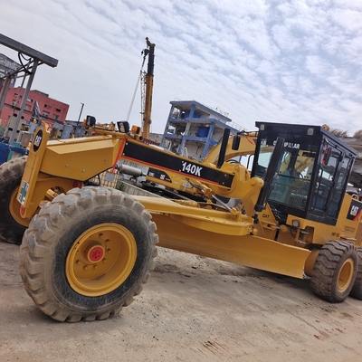 Χαμηλές ώρες εργασίας Ιαπωνία Αρχική Caterpillar 140H 140K 14G Motor Grader σε προσιτή τιμή