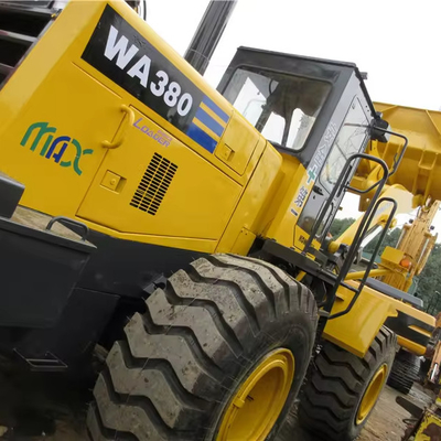 Εξαρτητήριο τροχών Komatsu WA380 Χρησιμοποιήθηκε 890 ώρες εργασίας 16360-16370 kg Αρχικό μεταχειρισμένο