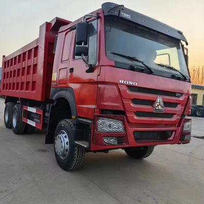 Καλή κατάσταση Χρησιμοποιούμενο 6x4 8*4 φορτηγά Sinotruk Howo με χειροκίνητο σύστημα μετάδοσης