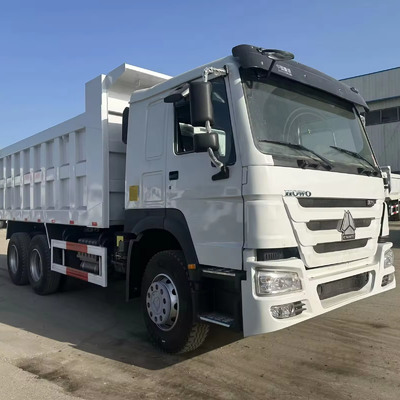 10 ταχύτητες κιβώτιο ταχυτήτων 6x4 χειροκίνητο 10 τροχούς HOWO Dumper Segment Μεσαίου μεγέθους φορτηγό
