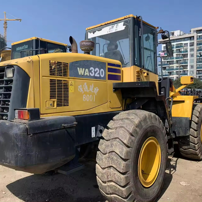 Ο φορτιστής μικρών τροχών Komatsu WA300 WA320 WA380 WA470 και 13995 14000 kg βάρος μηχανής