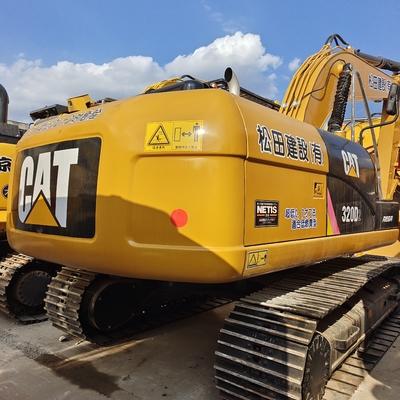 Χρησιμοποιούμενη σκάφτρα CATERPILLAR Cat320d με χωρητικότητα κουβάς 1,2CBM σε καλή κατάσταση