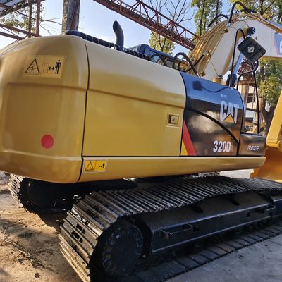 Χρησιμοποιούμενη σκάφτρα CATERPILLAR 320D 20 τόνων με υδραυλική αντλία σε άριστη κατάσταση