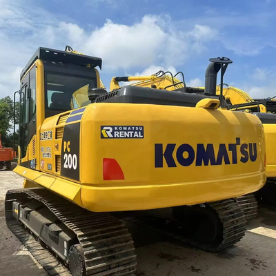 Χρησιμοποιούμενος εξορυκτής Komatsu PC200-8 Μηχανή κατασκευής Υδραυλικός εξορυκτής