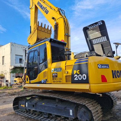 KOMATSU PC200-8 Υδραυλική Εκσκαφέας Γυαλιστήρας Τελευταία κατασκευαστική μηχανή της Ιαπωνίας