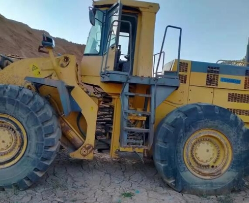 Ο κινητήρας Komatsu SA6D170E WA600-3 φορτωτής τροχών Ιαπωνία Χρησιμοποιείται Komatsu WA500-3/WA600-3