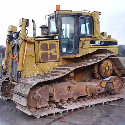 Χρησιμοποιούμενη ΤΑΤ D6r Crawler Bulldozer Αρχική Ιαπωνία Δεύτερο Χέρι Dozers D6r με Ripper