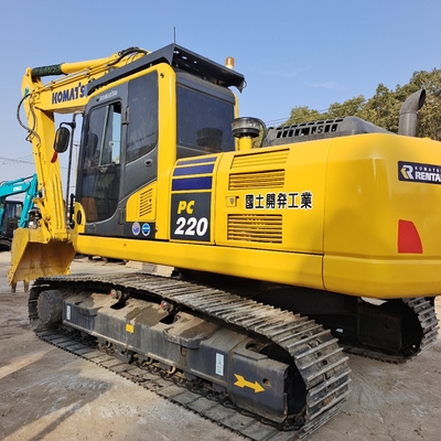 22 τόνους Εργασιακό βάρος Κομάτσου PC220-8 Υδραυλική σκάφτρα με αυθεντική βαλβίδα