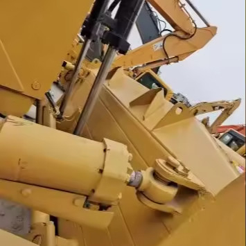 Χρησιμοποιούμενη μπουλντόζα CAT D9R D9H D9T D9N για έργα κατασκευής στη Σαγκάη 2018