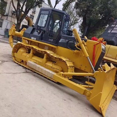 26000 KG βάρος μηχανής Χρησιμοποιείται Shantui SD16 SD22 SD32 Crawler Bulldozer με και κατασκευασμένο