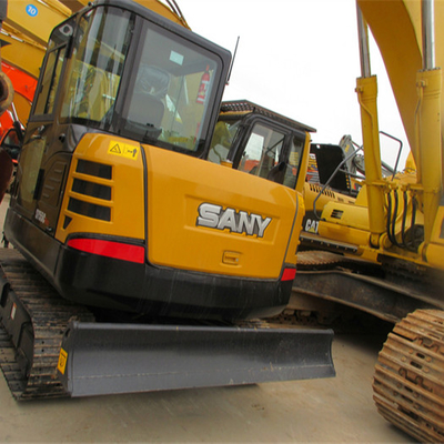 4JG1 Μηχανή χρησιμοποιείται Sany SY55C Υδραυλική Excavator Crawler με πρωτότυπη υδραυλική αντλία