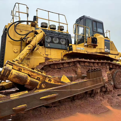1050kw Χρησιμοποιούμενο Komatsu 575A Crawler Dozer 131350 KG για μεταχειρισμένα κατασκευαστικά μηχανήματα