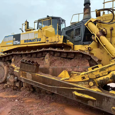 2008 Komatsu 575A Crawler Dozer Χρησιμοποιείται από δεύτερο χέρι για κατασκευαστικά μηχανήματα στην Ιαπωνία