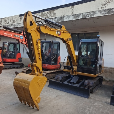 Cat306 6 τόνων μικροεκσκαφέας με κινητήρα Cat C2.6 DLturbo και 1200 ώρες εργασίας
