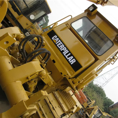 Χρησιμοποιούμενη μπουλντόζα CAT D6D Ιαπωνία Χρησιμοποιούμενη ρυμουλκούμενη τρακτέρ μπουλντόζα με αρχική υδραυλική βαλβίδα