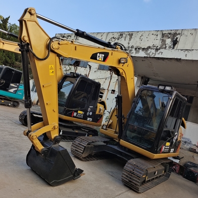 CAT312D Μεσαία εκσκαφέας με λειτουργικό βάρος 7193KGS και κινητήρα Mitsubishi 4M40TL