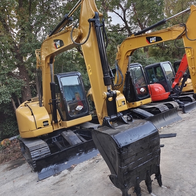 Το χαμηλότερο σκάφος Caterpillar 308C με μεταχειρισμένα παπούτσια και βάρος λειτουργίας 8000kg