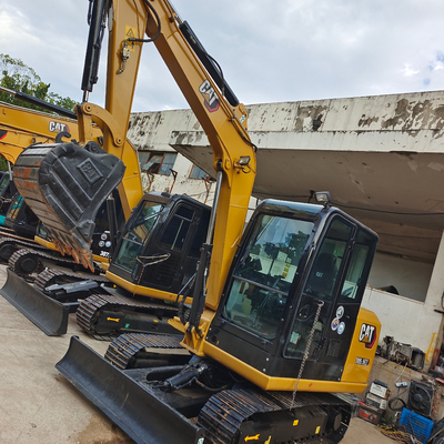 Χρησιμοποιούμενος εξορυκτής Caterpillar 307E με μηχανή σάρωσης και αρχική υδραυλική βαλβίδα