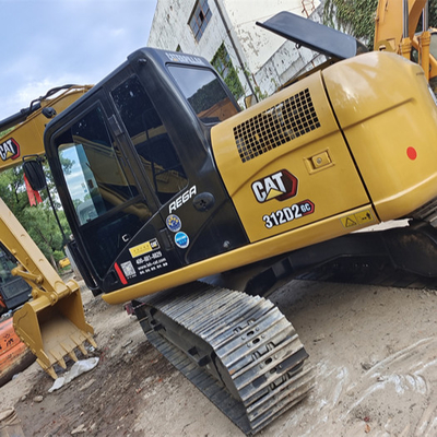 12920 KG Βάρος μηχανής Cat 312D Χρησιμοποιημένες εξορυκτικές μηχανές με αρχικό υδραυλικό κύλινδρο