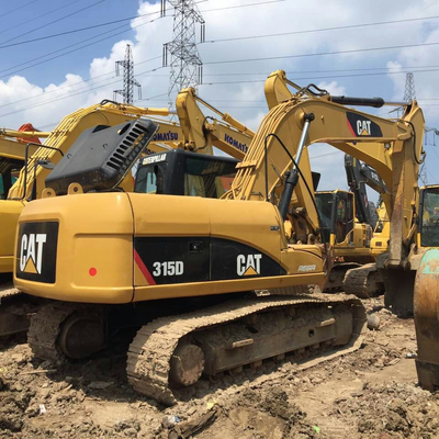 CAT315D Χρησιμοποιούμενος εξορυκτής 15 τόνων CAT 315 Μεσαίου μεγέθους ΗΠΑ Αρχικός εξορυκτής 315D εξορυκτές