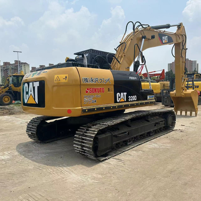 Εξαιρετική κατάσταση 108 βάρος μηχανής Caterpillar Cat 320D μεταχειρισμένο αμφίβιο εξορυκτήρα