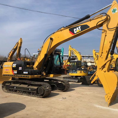 Χρησιμοποιημένη εκσκαφική μηχανή Cat 320D 20 τόνων Μετασκευαστικές μηχανές 1200 ωρών εργασίας