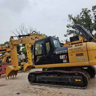 20 τόνων μεταχειρισμένη Caterpillar 320d Crawler Excavator Ο τέλειος συνεργάτης σας στην κατασκευή