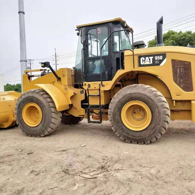 950H 950 εμπρόσθιο φορτιστή Χρησιμοποιούμενο φορτιστή τροχών Cat 966H με κινητήρα WEI CAHI