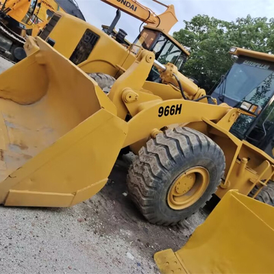 Προσωπικό φορτιστή Cat 966H Χρησιμοποιούμενο φορτιστή τροχών Caterpillar σε καλή κατάσταση