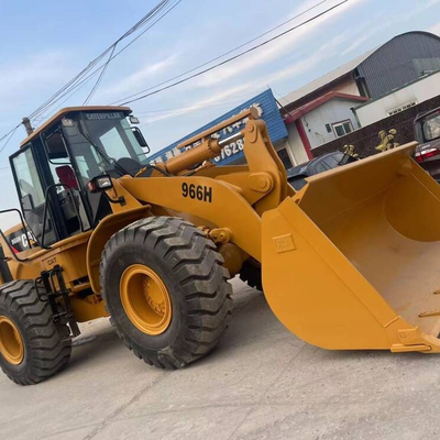 Χρησιμοποιούμενη CATERPILLAR 966H LOADERS μεταχειρισμένη γάτα φορτιστή μπροστινού τροχού 966H Καλή κατάσταση