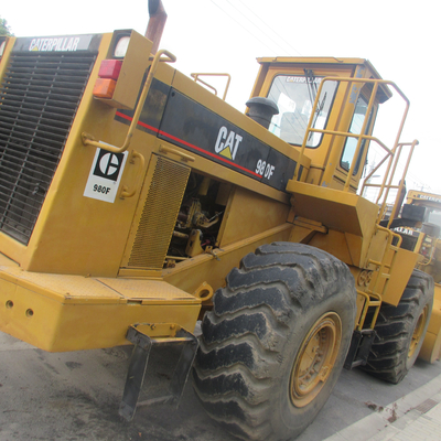 Χρησιμοποιούμενη Caterpillar 980F φορτιστή μπροστινού τροχού 92KW ονομαστικό φορτίο 20TONS Καλή κατάσταση