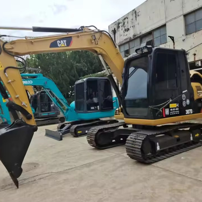 Μικρομεγέθη Χρησιμοποιούμενη Εκσκαφέας Caterpillar 307D με λειτουργικό βάρος και σχεδιασμό 7193KGS