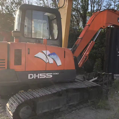 DOOSAN DX55-9C Mini Crawler Excavator 2010 Έτος Δεύτερο Χέρι για Κατασκευή Γης