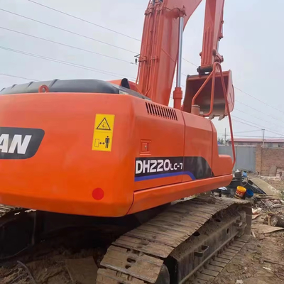 110KW Doosan DH220LC-7 Εκσκαφέας 22Ton 2800 ώρες εργασίας πρωτότυπο 225 300 υδραυλική