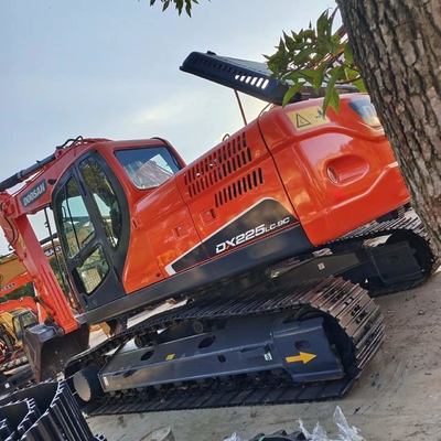 2018 Χρησιμοποιούμενη εκσκαφέας Doosan DX225 με αρχικό υδραυλικό κύλινδρο