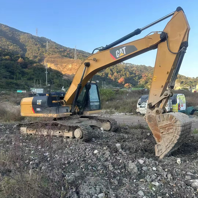 28230kg λειτουργικό βάρος μεταχειρισμένο σκάφος CAT 326D με αρχική υδραυλική αντλία